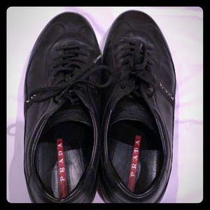 Prada men sneaker black